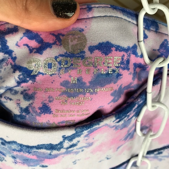 90 degree tie-dye yoga pants - Picture 6 of 6